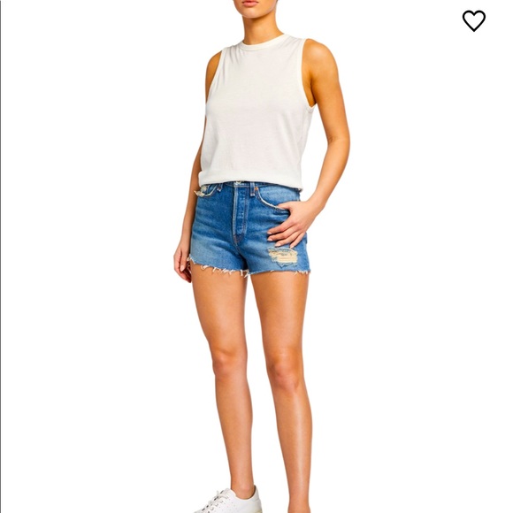 Rag & Bone Maya High Rise denim shorts sz 27 - NWT - Picture 2 of 5